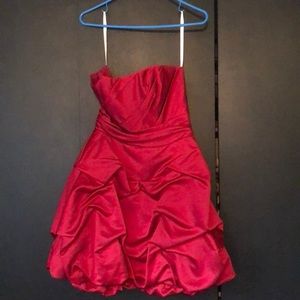 Red dress